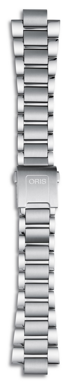 Браслет для часов ORIS из нержавеющей стали Главное преимущество металлических браслетов – долговечность и практичность. Браслет всегда можно отдать на полировку и чистку, вернув ему первозданный вид. Также они всегда выглядят более эффектно, так как являются неким продолжением ваших часов. Нержавеющая сталь отличается высокой прочностью к царапинам и износостойкостью. У нас присутствуют только высококачественные материалы и оригинальный товар от производителя. 